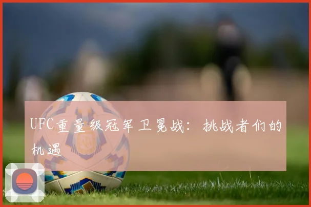 UFC重量级冠军卫冕战：挑战者们的机遇