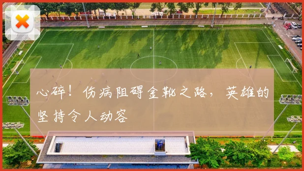 心碎！伤病阻碍金靴之路，英雄的坚持令人动容